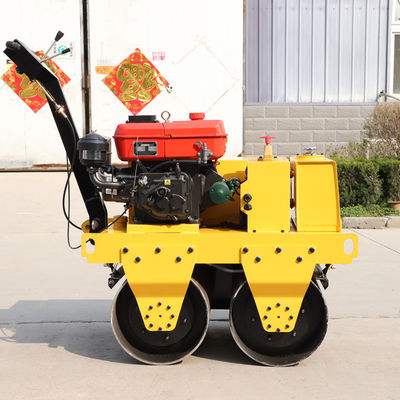 Powerful Diesel Road Roller With 1-1.5M Drum Width Road Compactor Machine